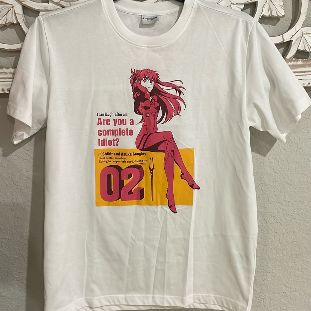 Neon Genesis Evangelion Asuka t shirt